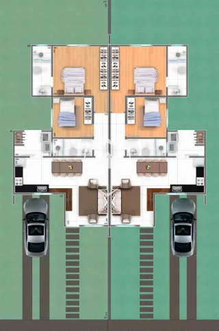 Casa geminada com 2 dormitórios, foto 5