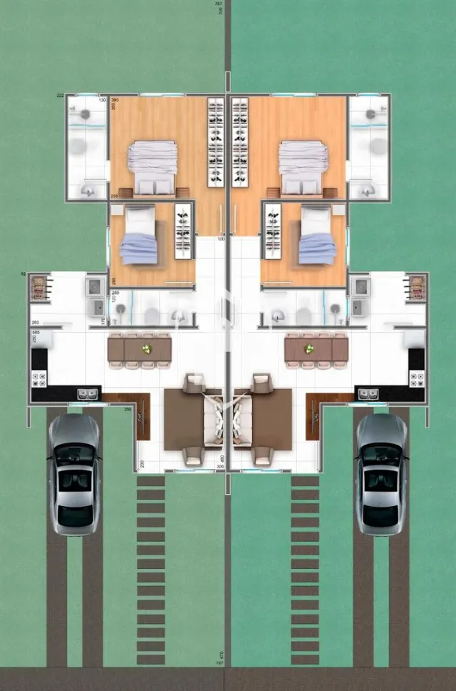 Casa geminada com 2 dormitórios, foto 5