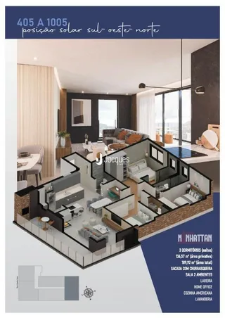 Apartamento com 3 dormitórios, foto 12