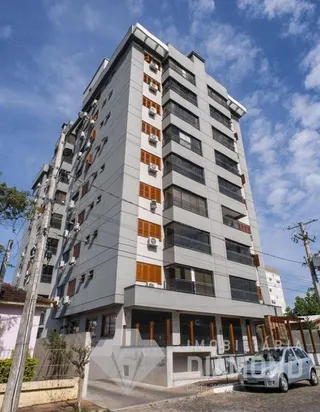 Fachada de um prédio residencial em Lajeado, Brasil.