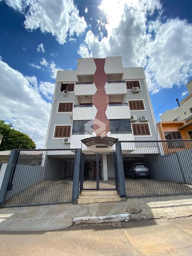 Fachada de um prédio residencial em Lajeado, Brasil.