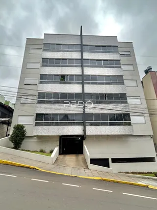 Fachada de um prédio residencial em Lajeado, Brasil.