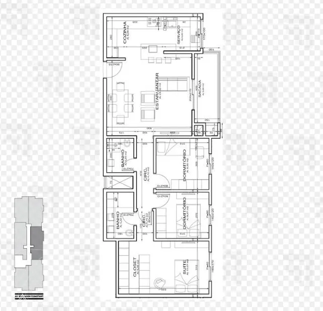 Apartamento com 3 dormitórios, foto 5