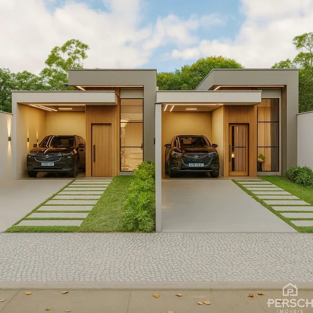 Casa geminada com 2 dormitórios