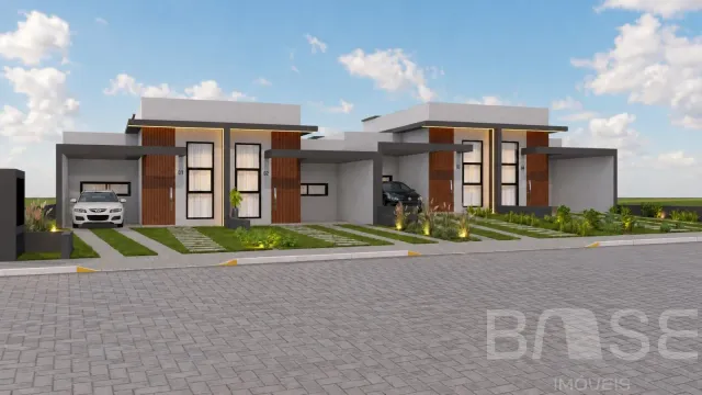 Casa geminada com 2 dormitórios