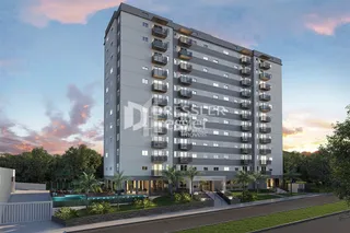 Fachada de um prédio residencial em Lajeado, Brasil.