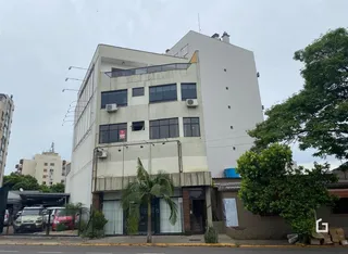 Fachada de um prédio residencial em Lajeado, Brasil.