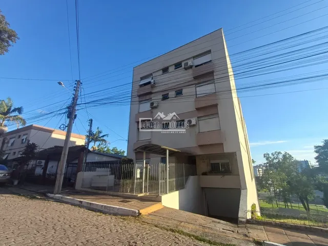 Vista externa de um prédio residencial em Lajeado.