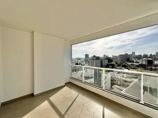 Vista da sala com vista para a cidade de Lajeado, Brasil.