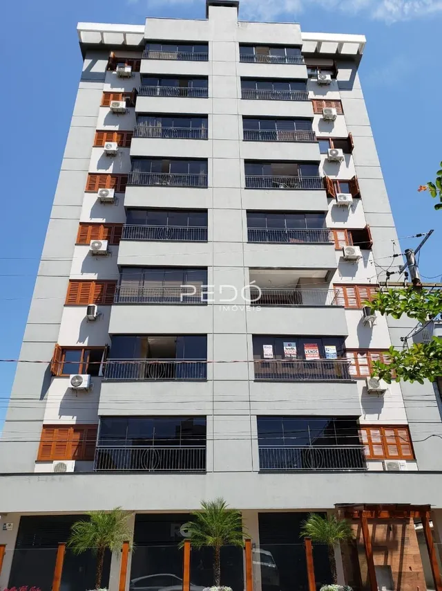 Fachada de um prédio residencial em Lajeado, Brasil.