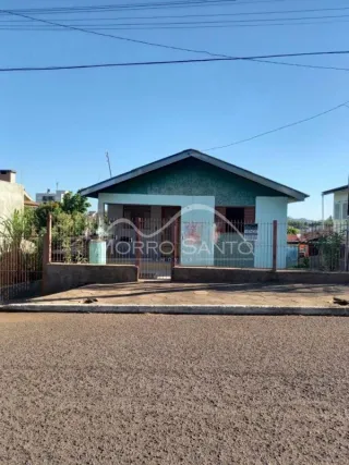 Fachada externa de uma residência em Lajeado, Brasil.