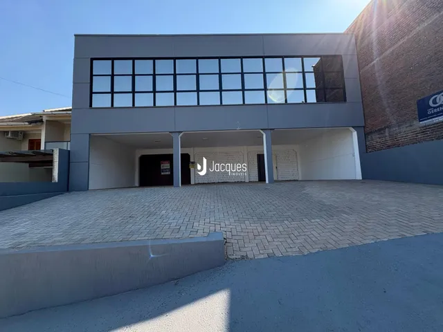 Fachada moderna de um imóvel em Lajeado, Brasil.