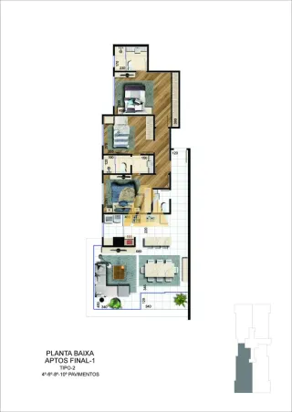 Apartamento com 1 dormitório, foto 17