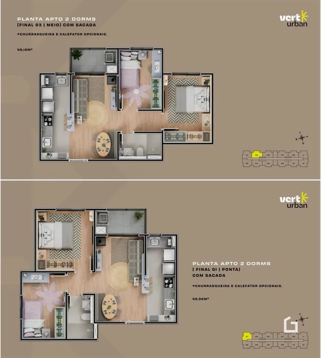 Apartamento com 2 dormitórios, foto 5