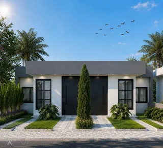 Casa geminada com 2 dormitórios, foto 1