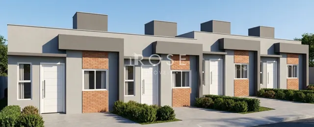 Casa geminada com 2 dormitórios