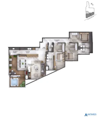 Apartamento com 2 dormitórios, foto 16