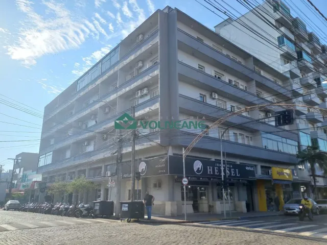Fachada de um prédio residencial em Lajeado, Brasil.