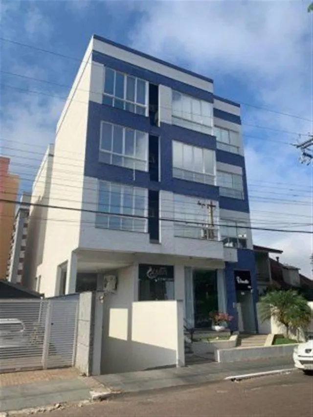 Fachada de um prédio residencial em Lajeado, Brasil.
