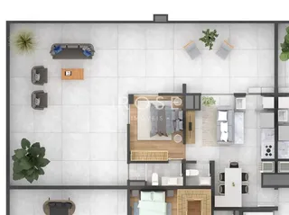 Apartamento com 1 dormitório, foto 2