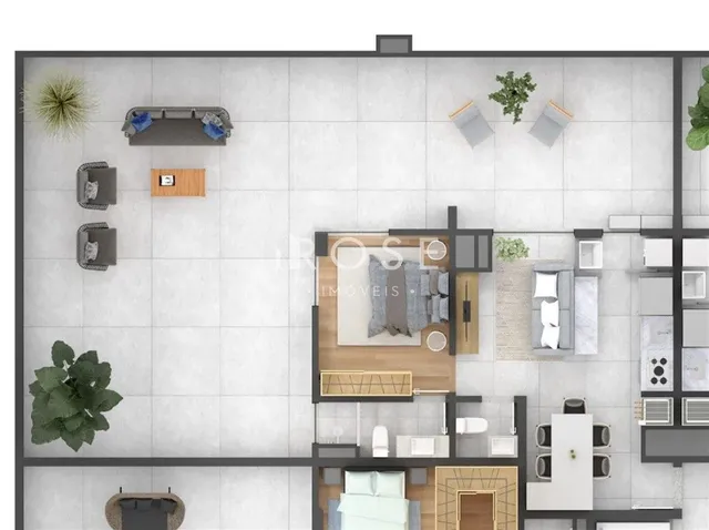 Apartamento com 1 dormitório, foto 2