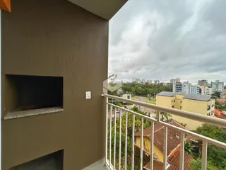 Vista da varanda de um imóvel em Lajeado, Brasil.