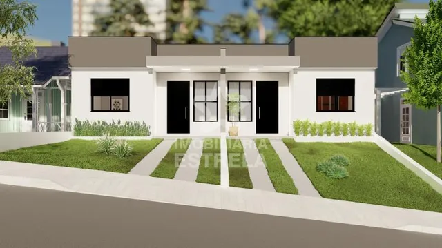 Casa geminada com 2 dormitórios