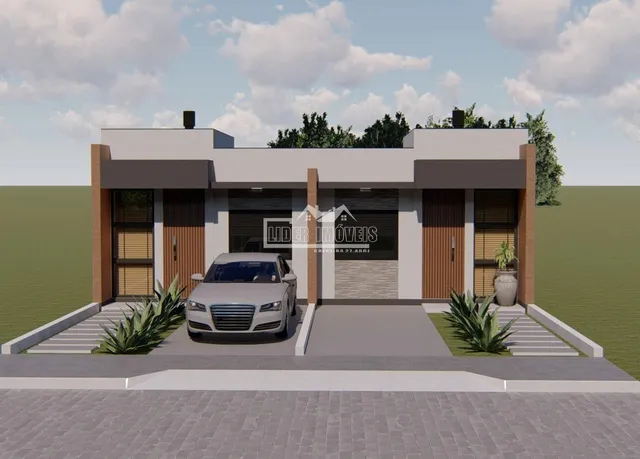 Casa geminada com 2 dormitórios