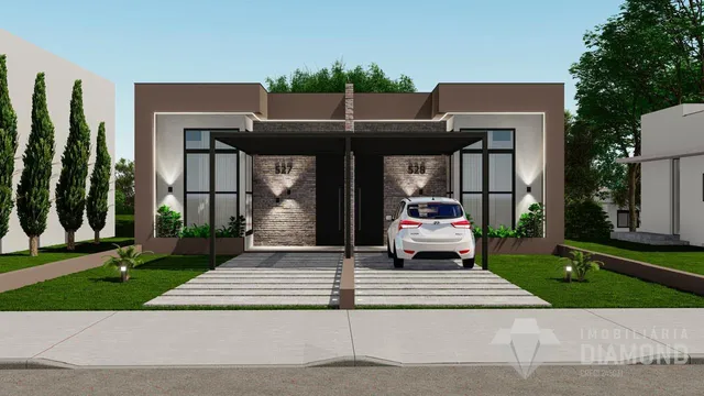 Casa geminada com 3 dormitórios