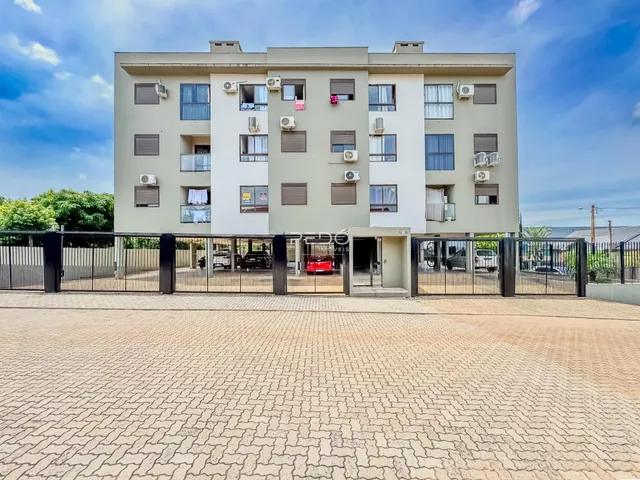 Fachada de um prédio residencial em Lajeado, Brasil.