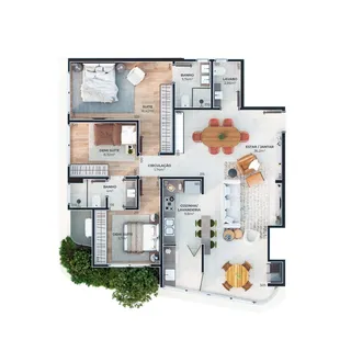 Apartamento com 3 dormitórios, foto 11
