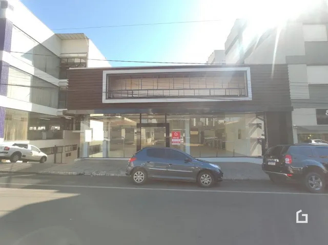 Fachada moderna de um imóvel em Lajeado, Brasil.