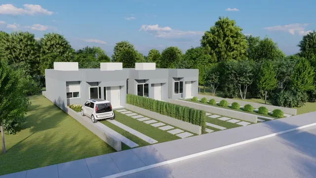 Casa geminada com 2 dormitórios