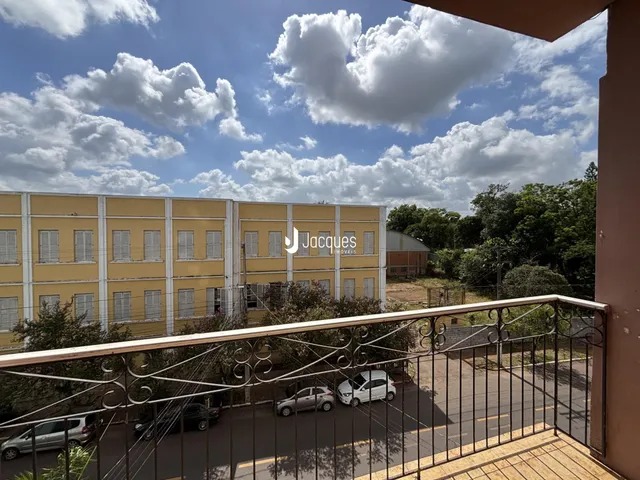 Vista da fachada de um imóvel em Lajeado, Brasil.
