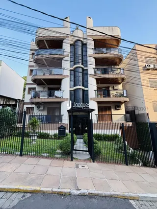 Fachada de um prédio residencial em Lajeado, Brasil.