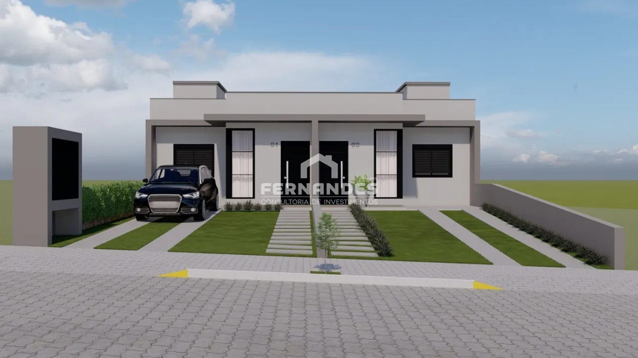 Casa geminada com 2 dormitórios, foto 1