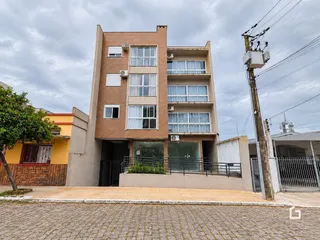 Fachada de um prédio residencial em Lajeado, Brasil.