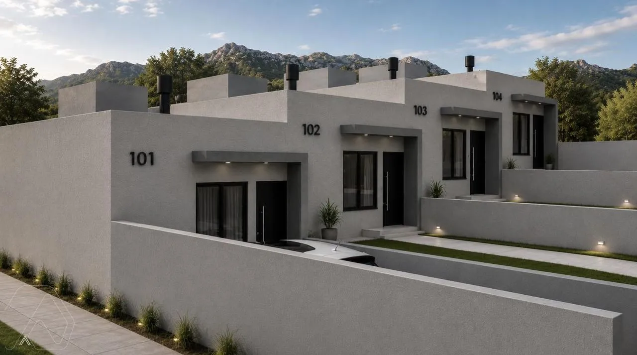 Casa geminada com 2 dormitórios, foto 1