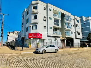 Fachada de um prédio residencial em Lajeado, Brasil.