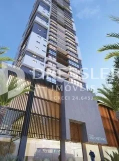 Fachada de um edifício residencial em Lajeado, Brasil.