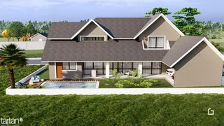 Fachada de uma residência com área externa em Lajeado.