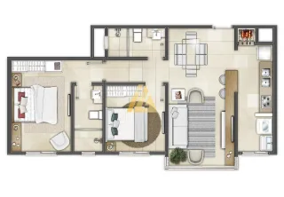 Apartamento com 1 dormitório, foto 18