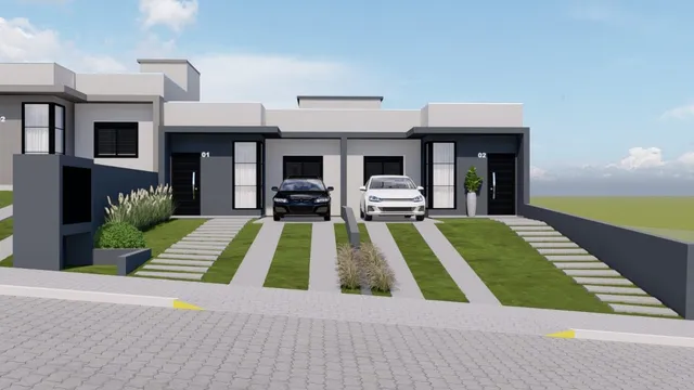 Casa com 2 dormitórios
