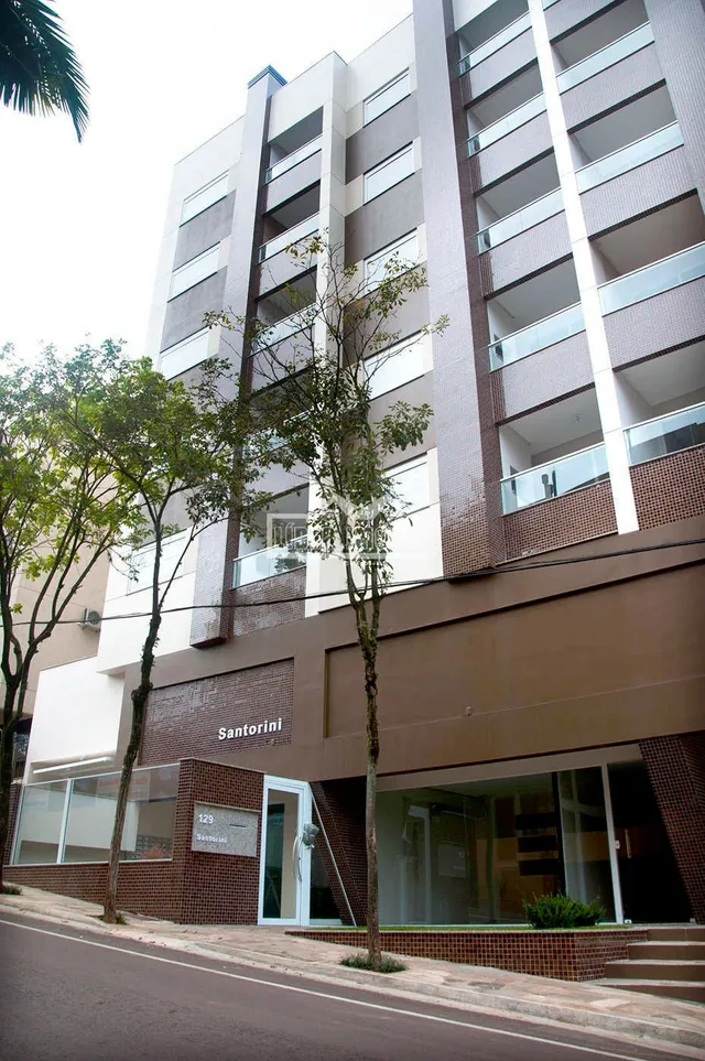 Fachada de um prédio residencial em Lajeado, Brasil.