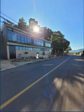 Fachada de uma residência na rua em Lajeado, Brasil.