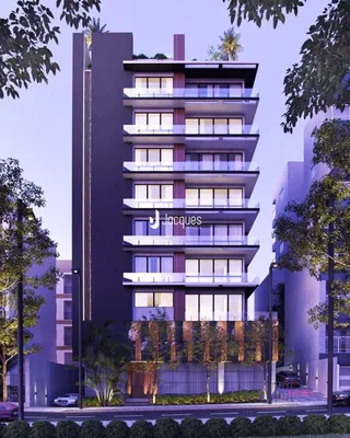 Fachada de um edifício residencial em Lajeado, Brasil.
