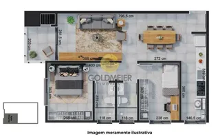 Apartamento com 2 dormitórios, foto 4