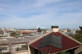 Vista da cobertura de um imóvel em Lajeado, Brasil.