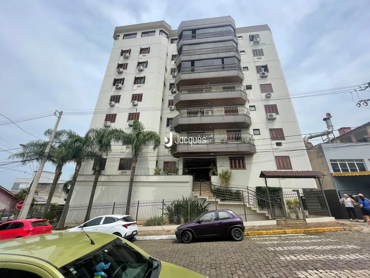Fachada de um prédio residencial em Lajeado, Brasil.