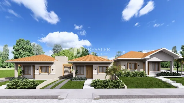Casa geminada com 2 dormitórios